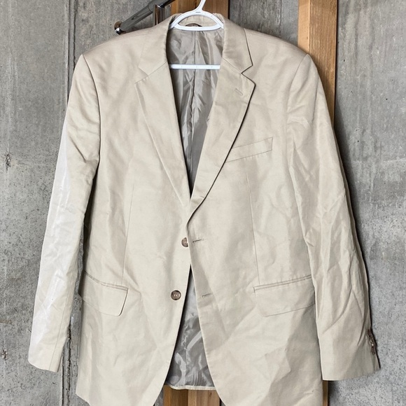 Banana Republic  khakis blazer made in Egypt size 42R - Picture 1 of 15